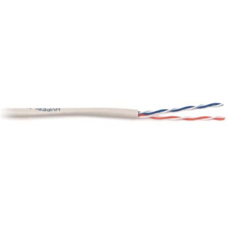 UUTP2-C5-P24-IN-PVC-GY-500 (500 м) Кабель витая пара, неэкранир. U/UTP, категория 5, 2 пары (24 AWG),многожил.(patсh),PVC,серый