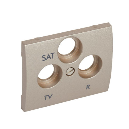 Galea Life Титан Накладка TV-FM-SAT розетки (мех Hirschman, Wisi)