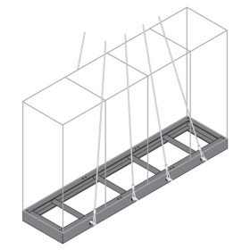 Цоколь транспортировочный H200