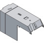 Заглушки Ш600 мм,24 мод,RAL7035 (3 шт)