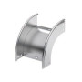 Угол CD 90 вертик. внеш. 90 град. 100/80, RAL7035