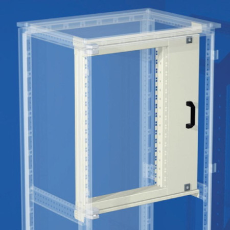 Поворотная рама 19", частичная, 6U, Ш800мм