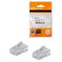 Разъем RJ-45 UTP для кабеля кат. 5Е, 8P8C (2 шт),