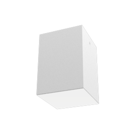 Светодиодный светильник DL-Box накладной 9 Вт 4000 К 120x120x170 мм RAL9003 белый муар с рассеивателем опал DALI
