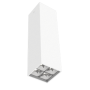 Светодиодный светильник DL-Box Reflect Multi 2x2 накладной 14 Вт 3000 К 80х80х300 мм RAL9003 белый муар