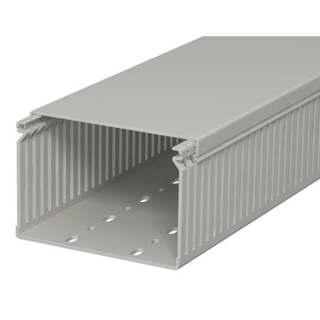 Распределительный кабельный канал LK4 80x120x2000 мм (ПВХ,серый) (LK4 80120)