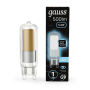 Лампа светодиодная Black LED G9 AC220-240V 5.5W 500lm 4100K Glass