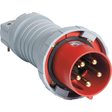 Вилка кабельная 4125P7W, 125А, 3P+N+E, IP67, 7ч