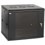 Шкаф LINEA W 12U 600x450 мм дверь стекло в сборе, RAL9005