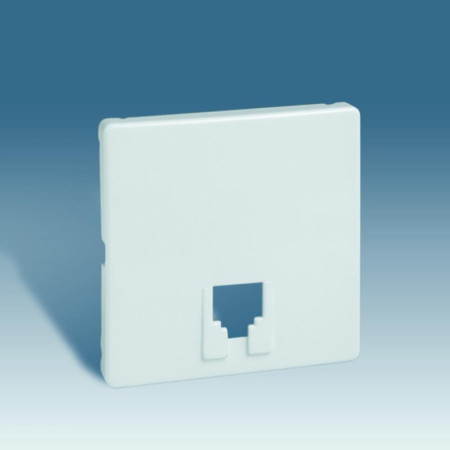 Simon 82 Накладка на телефонную розетку RJ-11, RJ-12, S82, S82N, графит