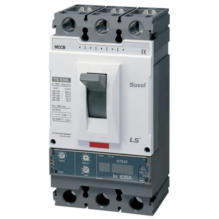 Автоматический выключатель TS630L (150kA) ETS33 630A 3P3T