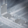 Соединитель прямой для тяжёлых шкафов CQE, 1 упаковка - 4шт.