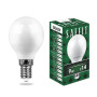 Лампа светодиодная SBG4509 9W 6400K 230V E14 G45