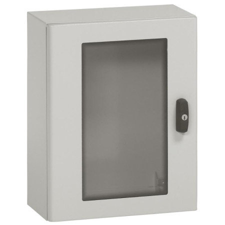 Шкаф Atlantic 600*400*250. стекл.дверь IP55