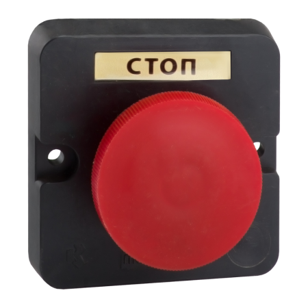 Пост кнопочный ПКЕ 122-1-У2-IP54 (красный гриб)