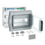 Щиток PLEXO Ip65 1x12 Мод. с N+Pe