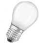 Лампа светодиодная LEDPCLP40 4W/827 230VGLFR E27 10X1