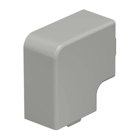 Крышка плоского угла кабельного канала WDK 30x45 мм (ПВХ,серый) (WDK HF30045GR)