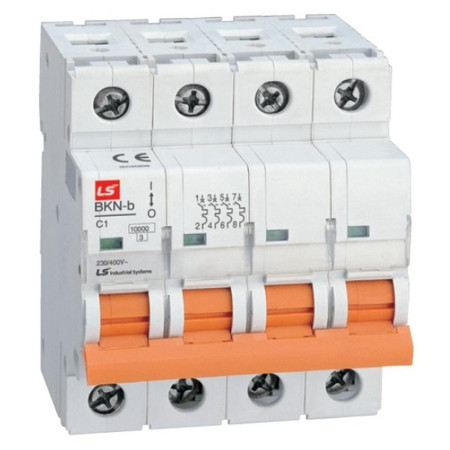 Автоматический выключатель BKN-b 3P+N C25A