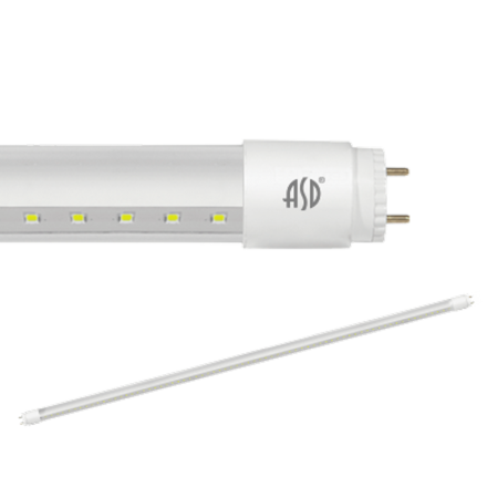 Лампа светодиодная LED-T8-П-std 20Вт 230В G13 4000К 1620Лм 1200мм прозр