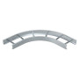 Угловая секция 90° 110x400 (WLB 90 114 A2)