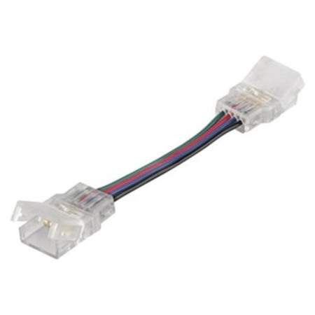 Гибкий соединитель длиной 50 мм 4-pin для ленты RGB, CSW/P4/50/P, защищенный LS AY VAL-CSW/P4/50/P 50X2