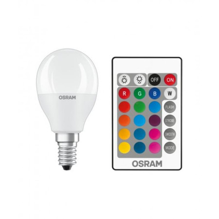 Лампа светодиодная LED Retrofit RGBW lamps with remote control 40 FR 5,5 W/2700K E14