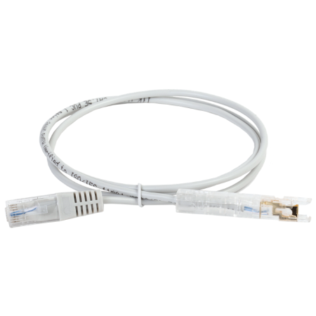 Патч-корд 110-RJ45 1 пара, кат.5Е, 1м, серый