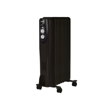 Масляный радиатор Ballu Classic black BOH/CL-09BRN 2000 (9 секций)(в черном корпусе)