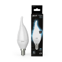 Лампа светодиодная Black LED Свеча на ветру E14 9.5W 950lm 4100K