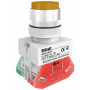 Выкл. кноп. ABLFP 22 мм LED жел. 24В AC/DC ВK-22