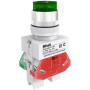 Выкл. кноп. с фикс. ABFP 22 мм зел. LED 220В ВK-22