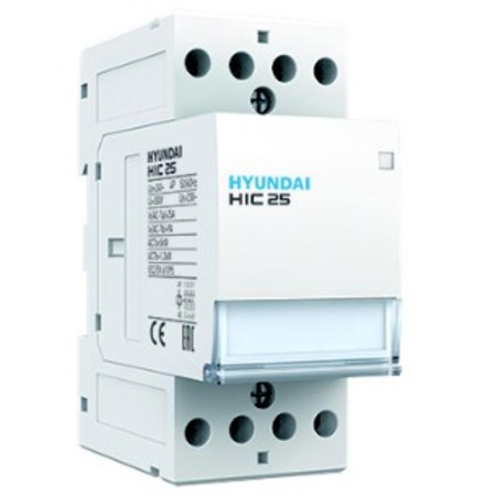 Контактор модульный магнитный HIC25 40NS X230X 25А 16 кВт АС1/400VAC 4NO 50Hz 230V