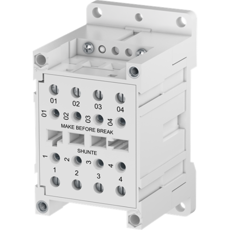 Блок TC-TH35-VL Клеммный для цепей напряжения, контакт до разрыва, монтаж на динрейку ТН35, винтовые клеммы