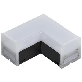 Светильник-соединитель LED L-образный 1010 8Вт 4000К 117х117мм чер.