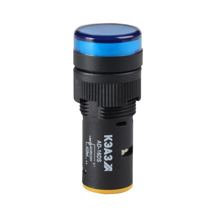 Лампа AD16DS(LED) матрица D16мм синий 220В DC