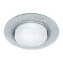 Светильник потолочный встраиваемый со светодиодной подсветкой 20LED*2835 SMD 4000K, 15W GX53, без лампы, прозрачный, хром CD4046