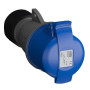 Розетка кабельная Easy&Safe 232EC6,32А,2P+E,IP44,6ч