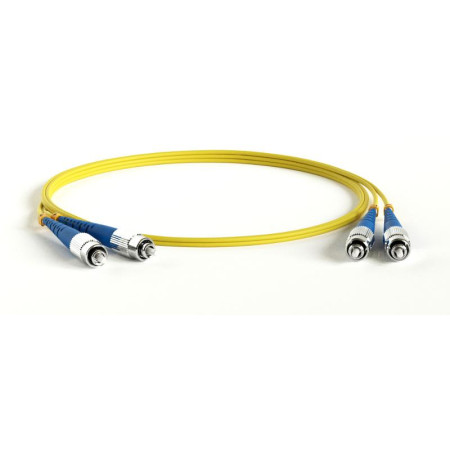Патч-корд FC-D2-9-FC/UR-FC/UR-H-30M-LSZH-YL волоконно-оптический (шнур) SM 9/125 (OS2), FC/UPC-FC/UPC, 2.0 мм, duplex, LSZH, 30 