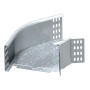 Угловая секция 45° 110x300 (RB 45 130 FS)