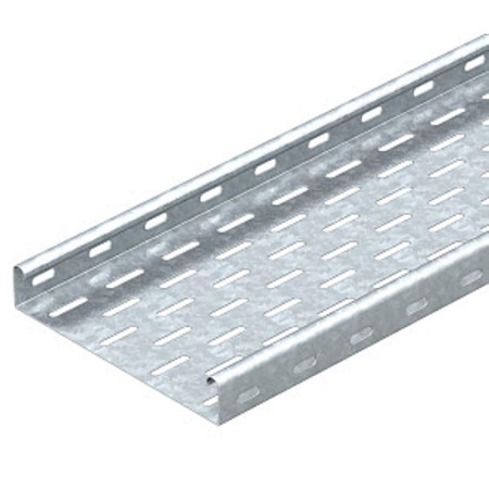 Кабельный листовой лоток перфорированный 35x100x3000 (MKS 310 FT)