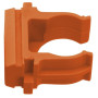 Крепеж-клипса оранжевая d16мм (10шт.) Plast EKF PROxima