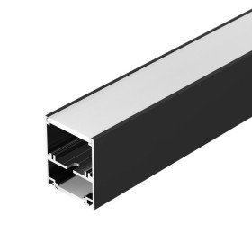 Профиль SL-ARC-5060-LINE-2500 BLACK (arlight, Алюминий)