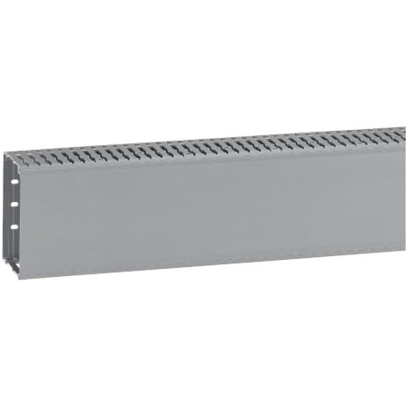 Кабель-канал (крышка + основание) Transcab - 120x80 мм - серый RAL 7030