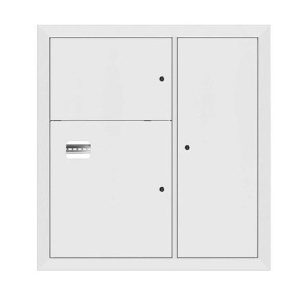 Щит этажный 1 кв. RAL9003 (1000х950х150)  Basic