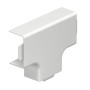 Крышка T-образной секции кабельного канала WDK 15x30 мм (ПВХ,белый) (WDK HT15030RW)
