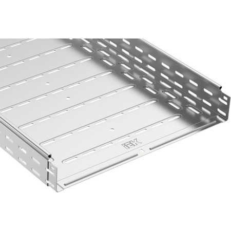 ESCA Лоток перфорированный 80х500х3000 RAL 9016