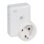 MyHome Play Zigbee. Активатор-диммер радиоуправляемый, розетка 2К+З, 10А