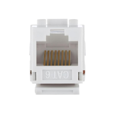 Механизм розетки компьютерной RJ-45, кат.6, UTP модуль (8 контакта) LK45