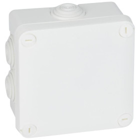 Plexo Коробка IP55 105х105х55мм бел